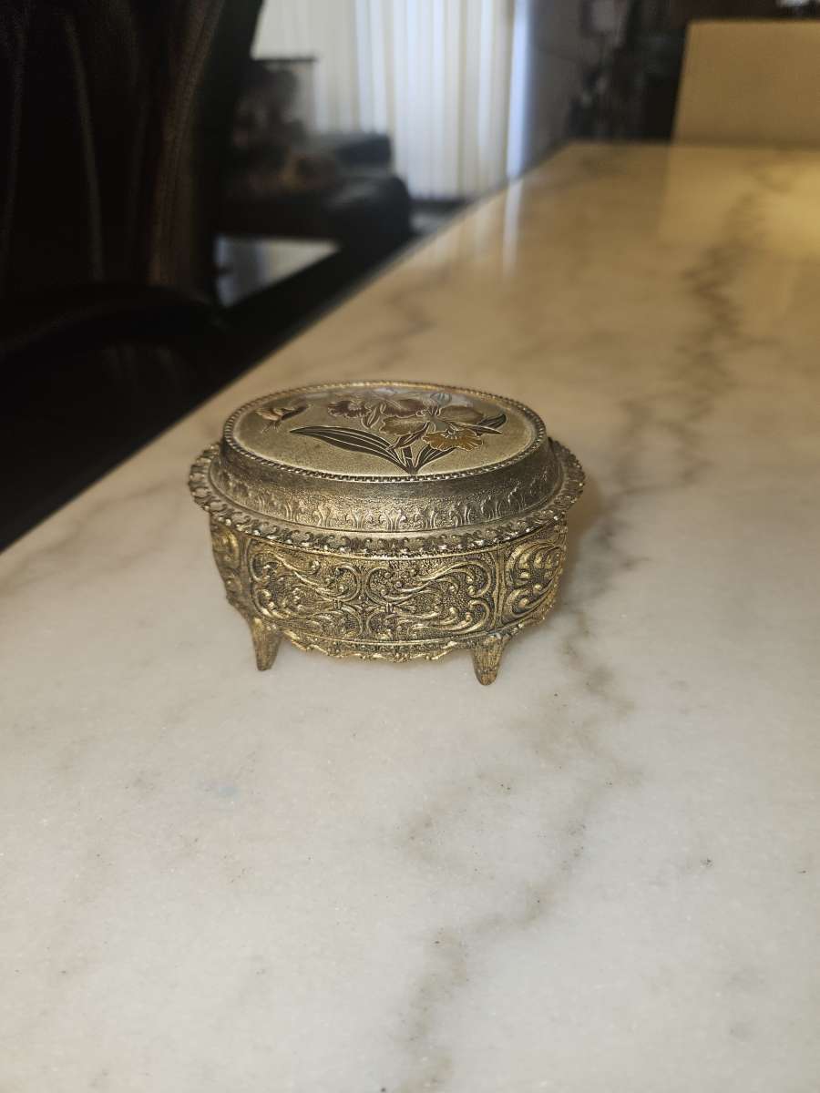 antique music box