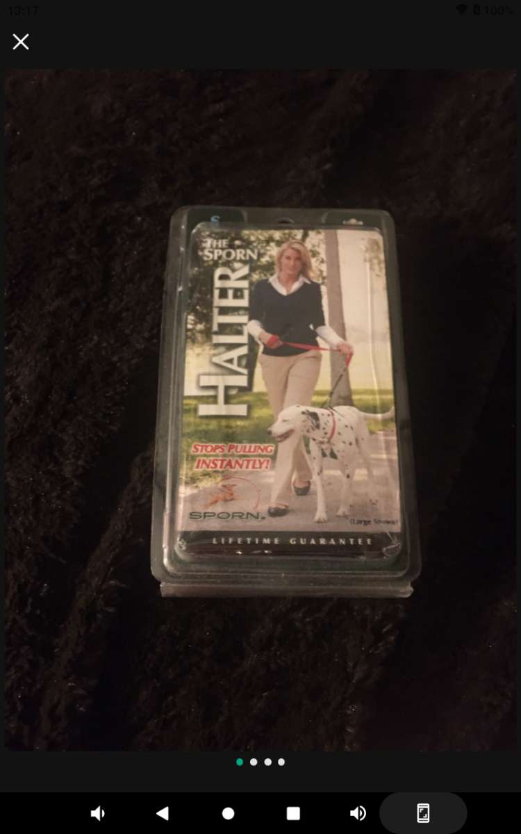 dog harness healing training one brand new size medium