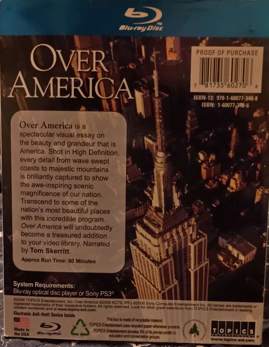 Over America Bluray