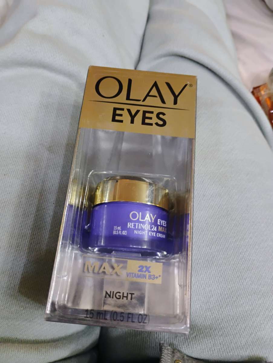 Olay and LOreal eye cream