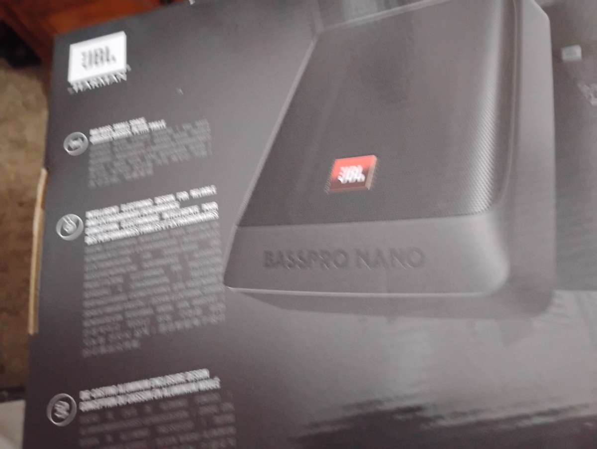JBL BassPro NANO subwoofer