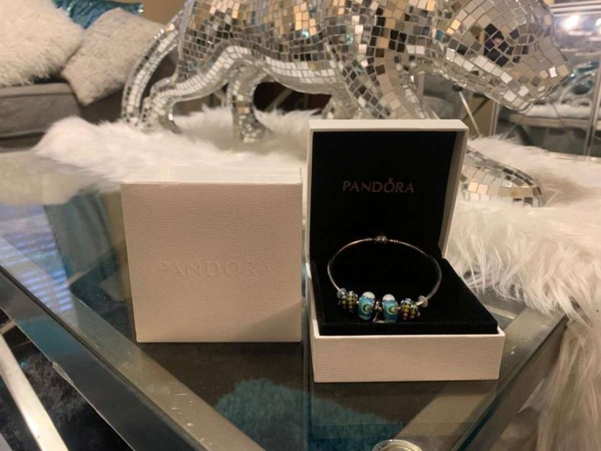 Pandora Bracelet with Charms1