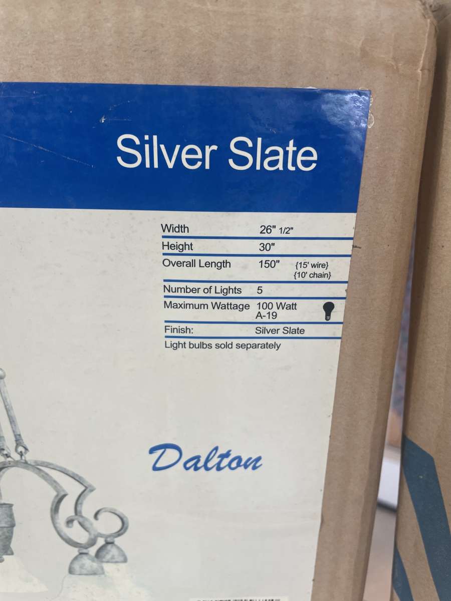 2 Brand New THOMAS LIGHTING Matching Chandeliers