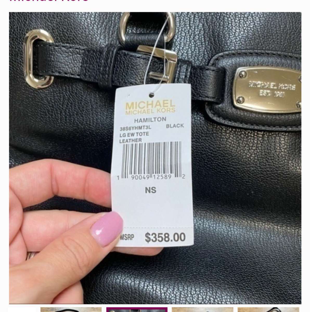 michael kors purse brand new never used