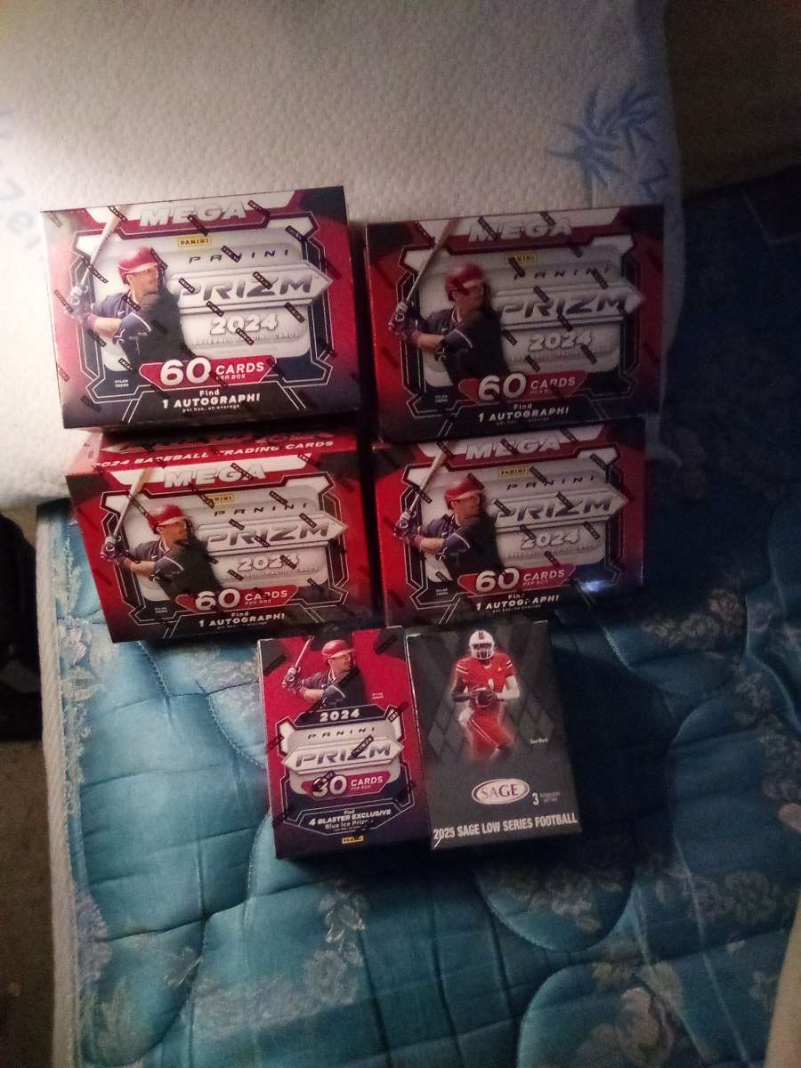 pro baseball cards panini prism mega