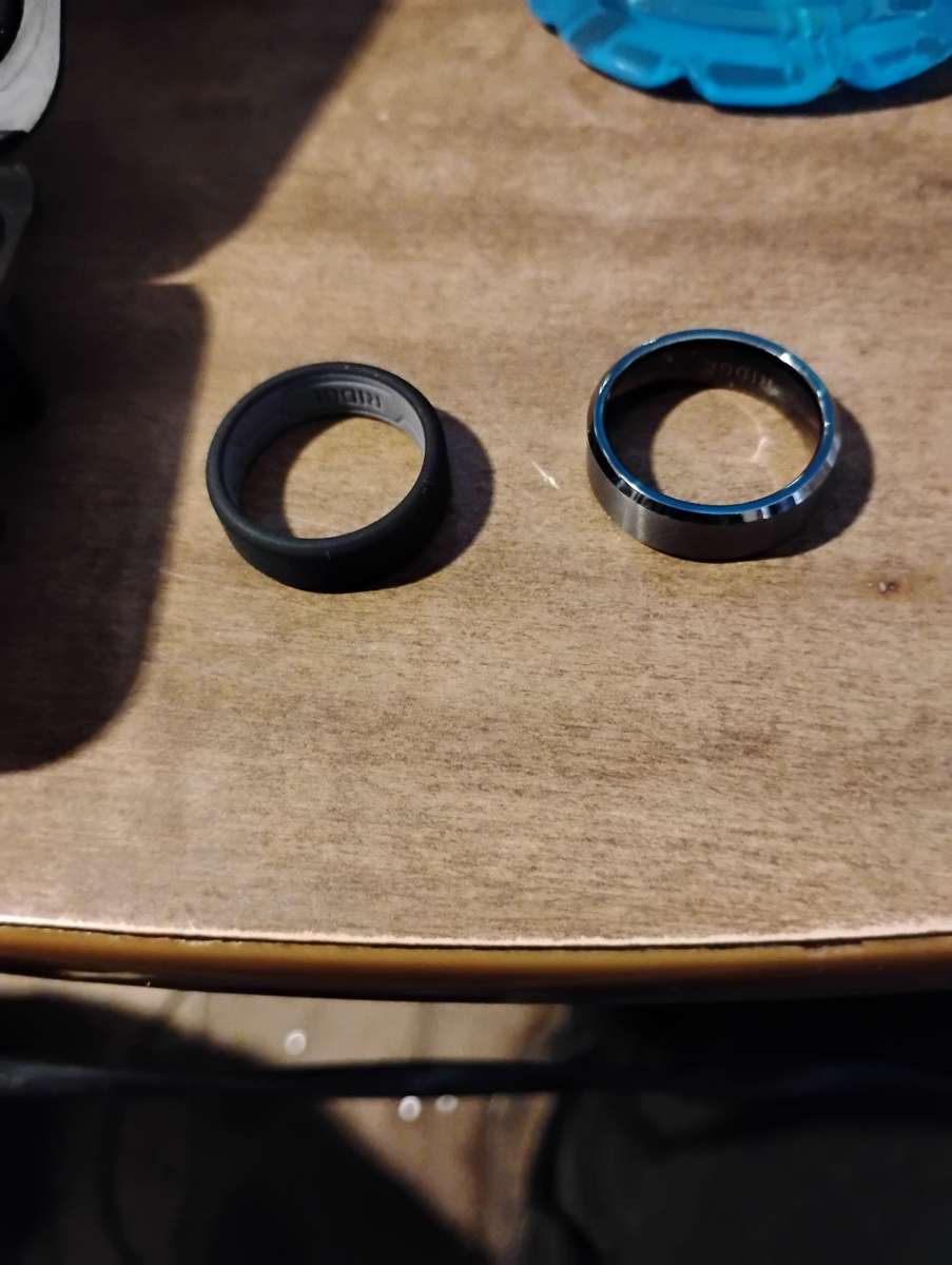 A set of mens rings size 8