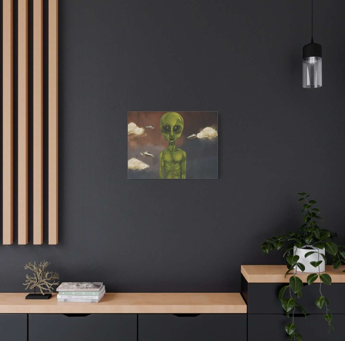 Trippy Alien by CK Art Department