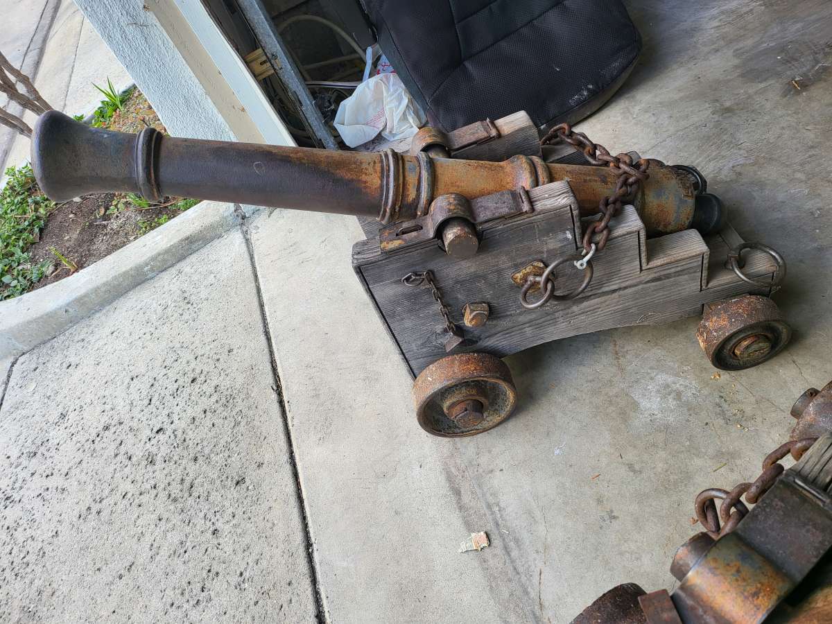 Spanish Decorative Cannons