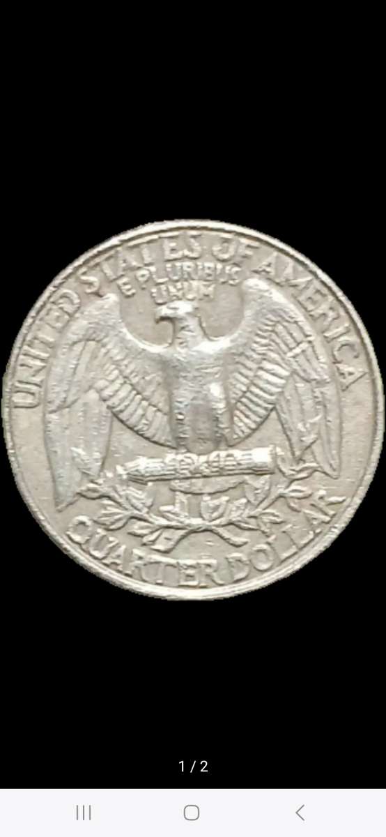 Washington Quarter 1997 D Error Coin