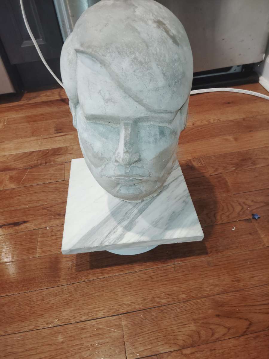 Large cameo male Garden Sculpture garden decor garden statue