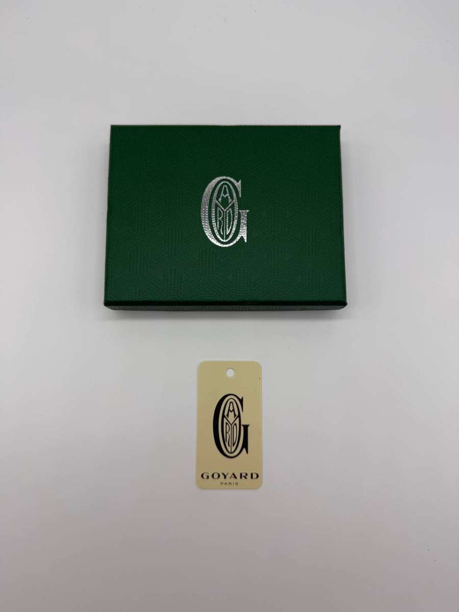 Orange Goyard Card Holder