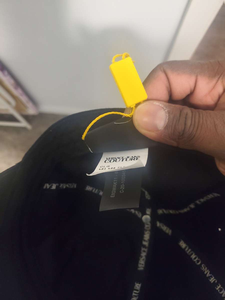 Versace logo baseball cap