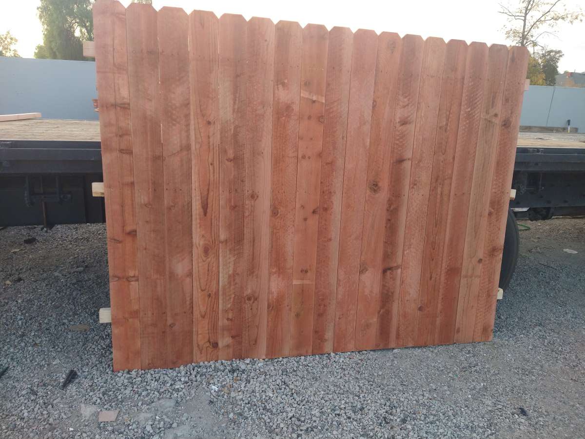 wood fence panels