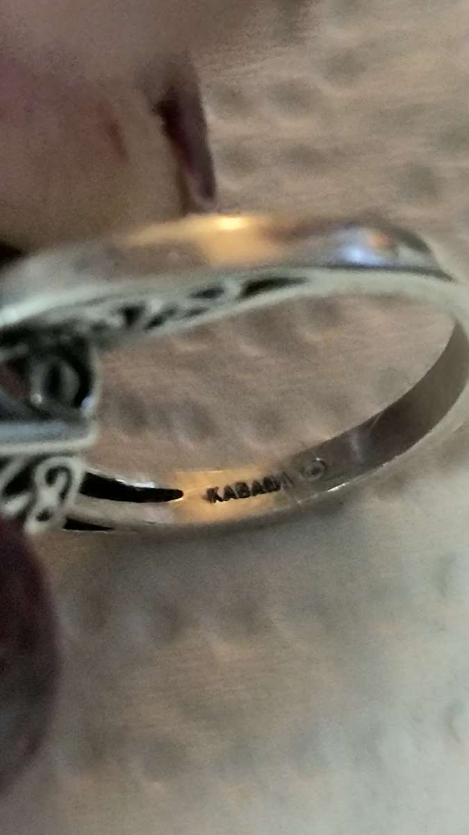 Kabana Sterling Amethyst Ring