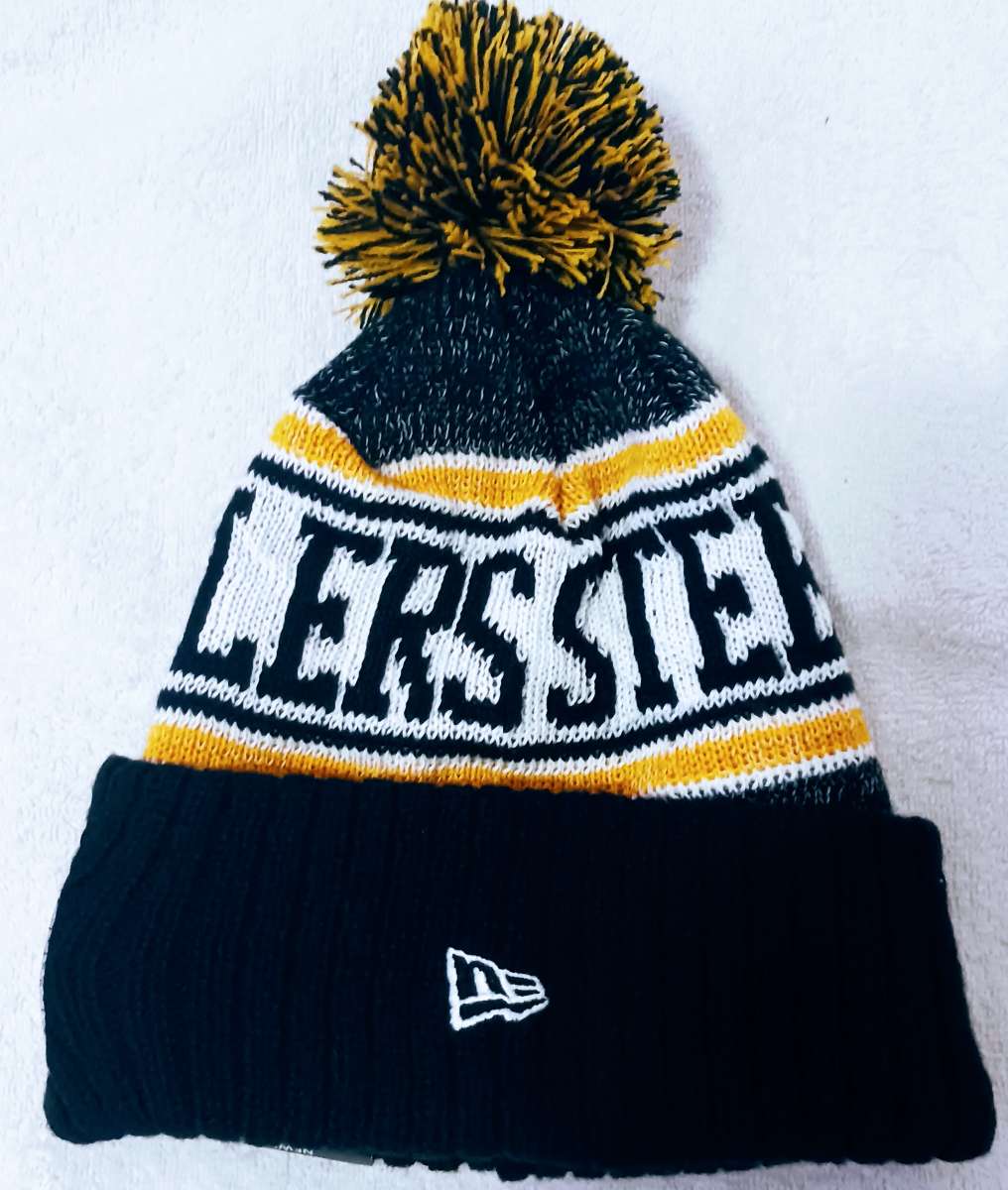 Beanie Pom Pom Pittsburgh Steelers Winter Hat