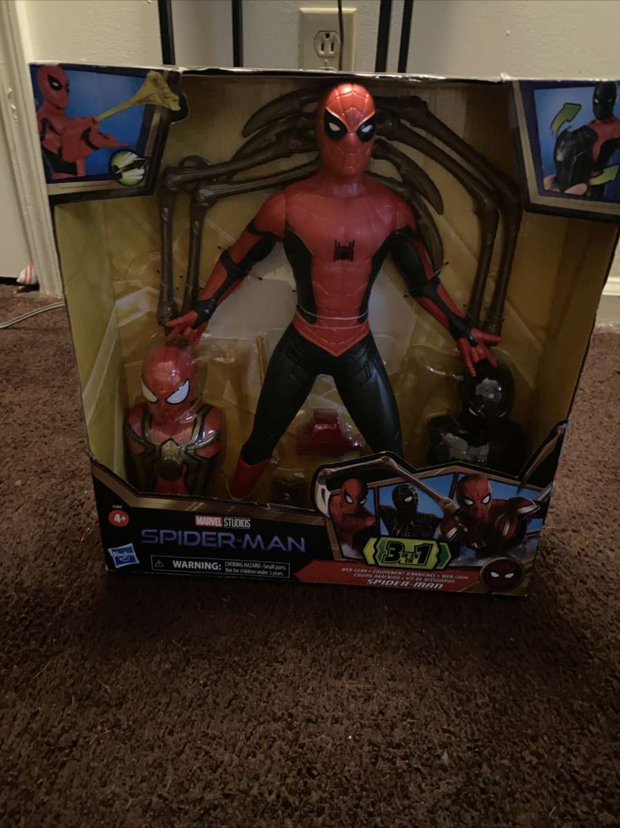 spider man 3 in 1 action figures