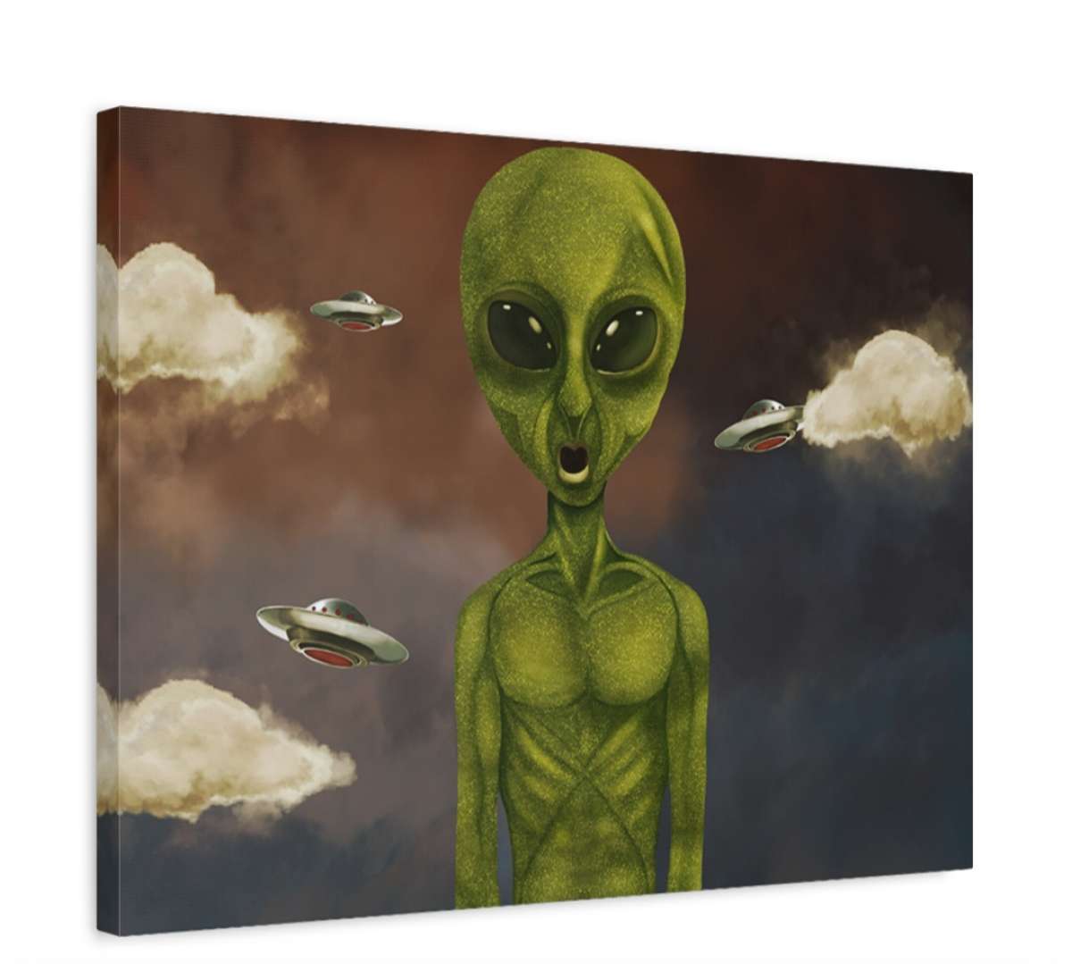 Trippy Alien by CK Art Department
