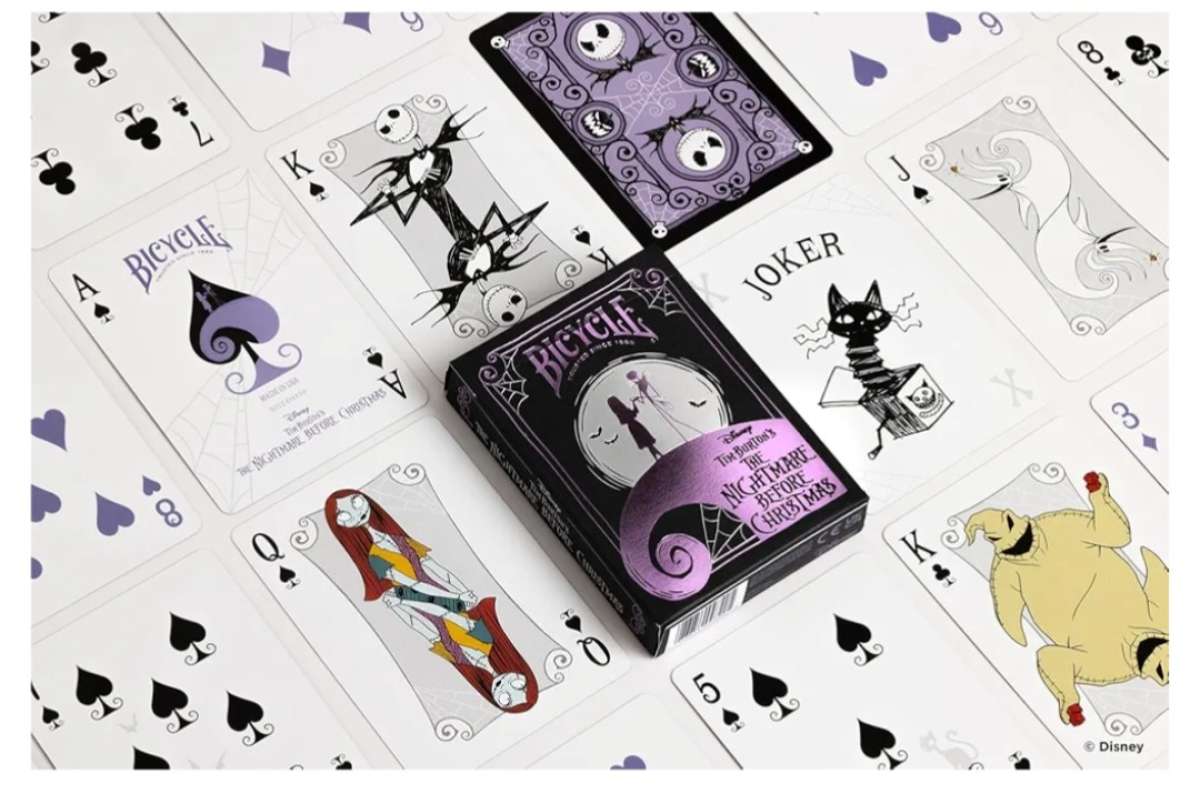 RARE BICYCLE DISNEY NIGHTMARE BEFORE CHRISTMAS PLAYING CARDS