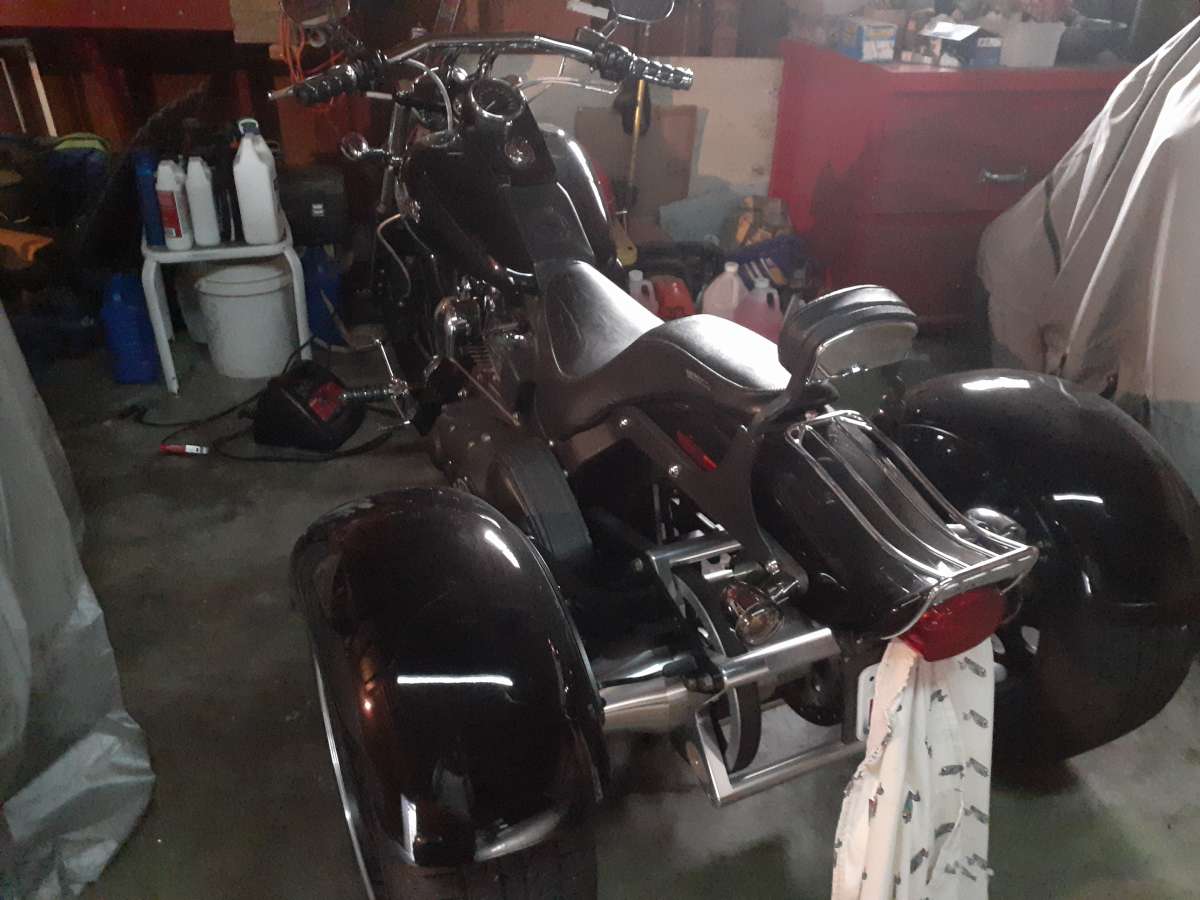 harley davidson night train trike