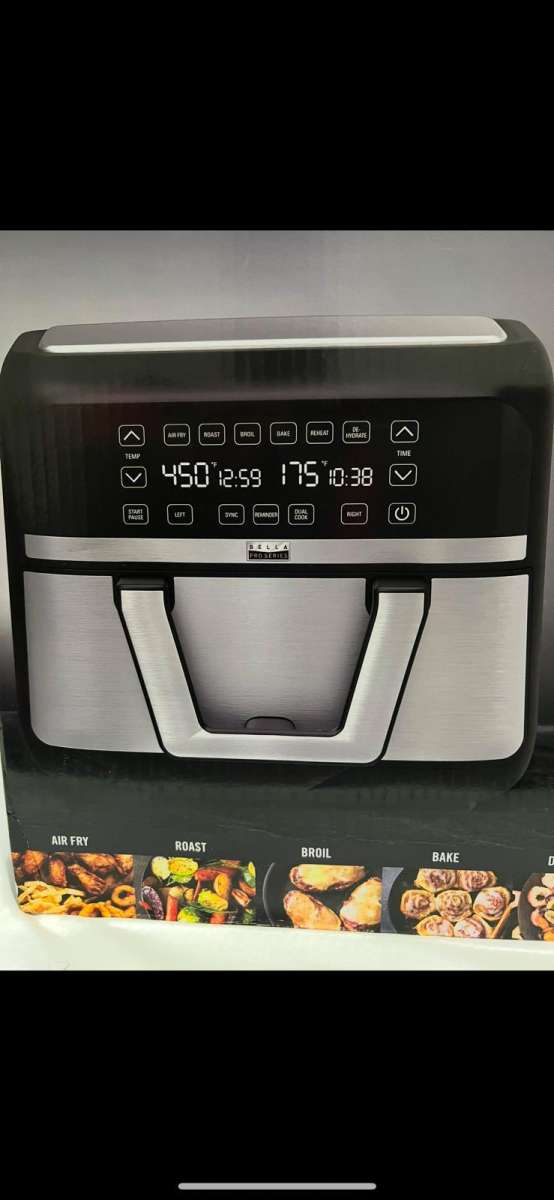 New Open box  bella PRO  9qt Digital Air Fryer with Dual