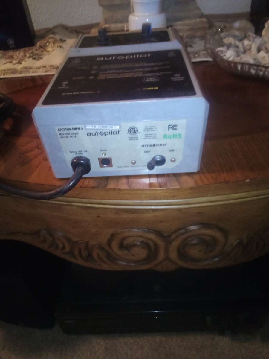 light control with light meter and humidity detector