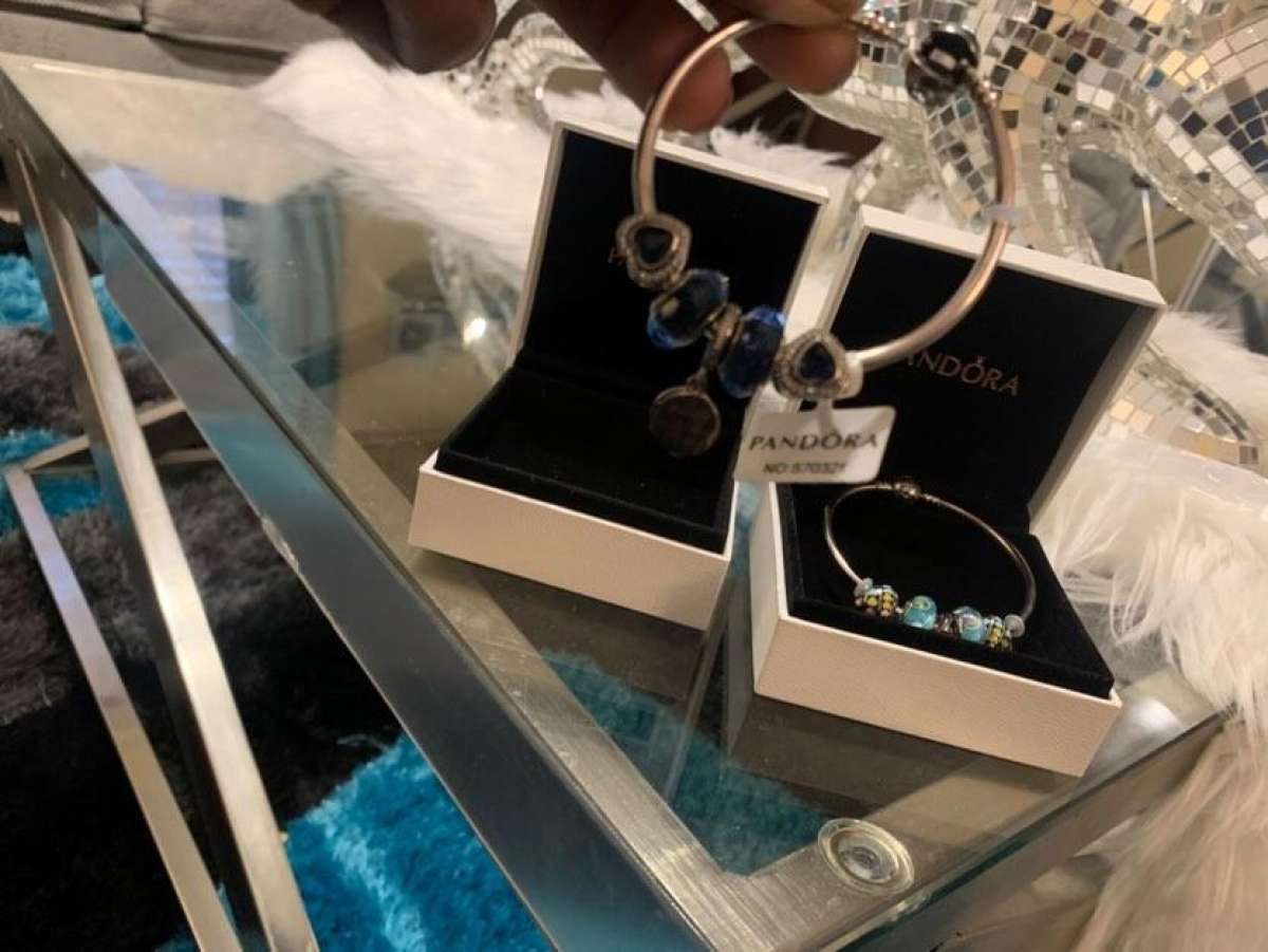 Pandora Charm Bracelets 2 Dark Blue Bracelet