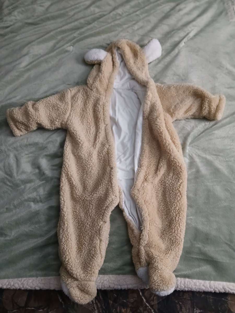 12 month fleece suit