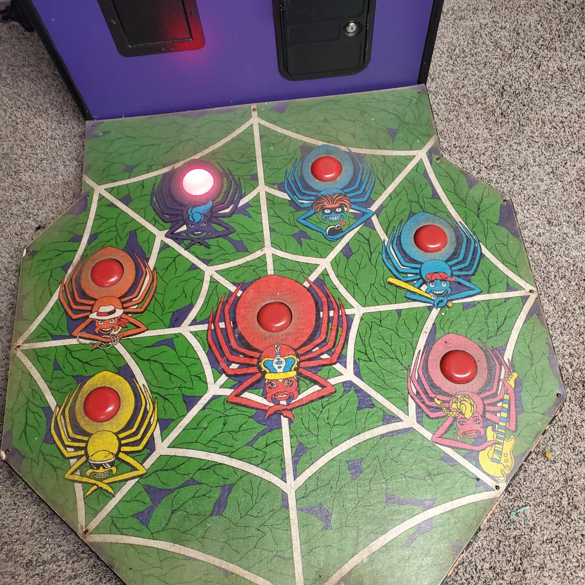 Spider Stompin Arcade Game By Jaleco  RRR Arcade