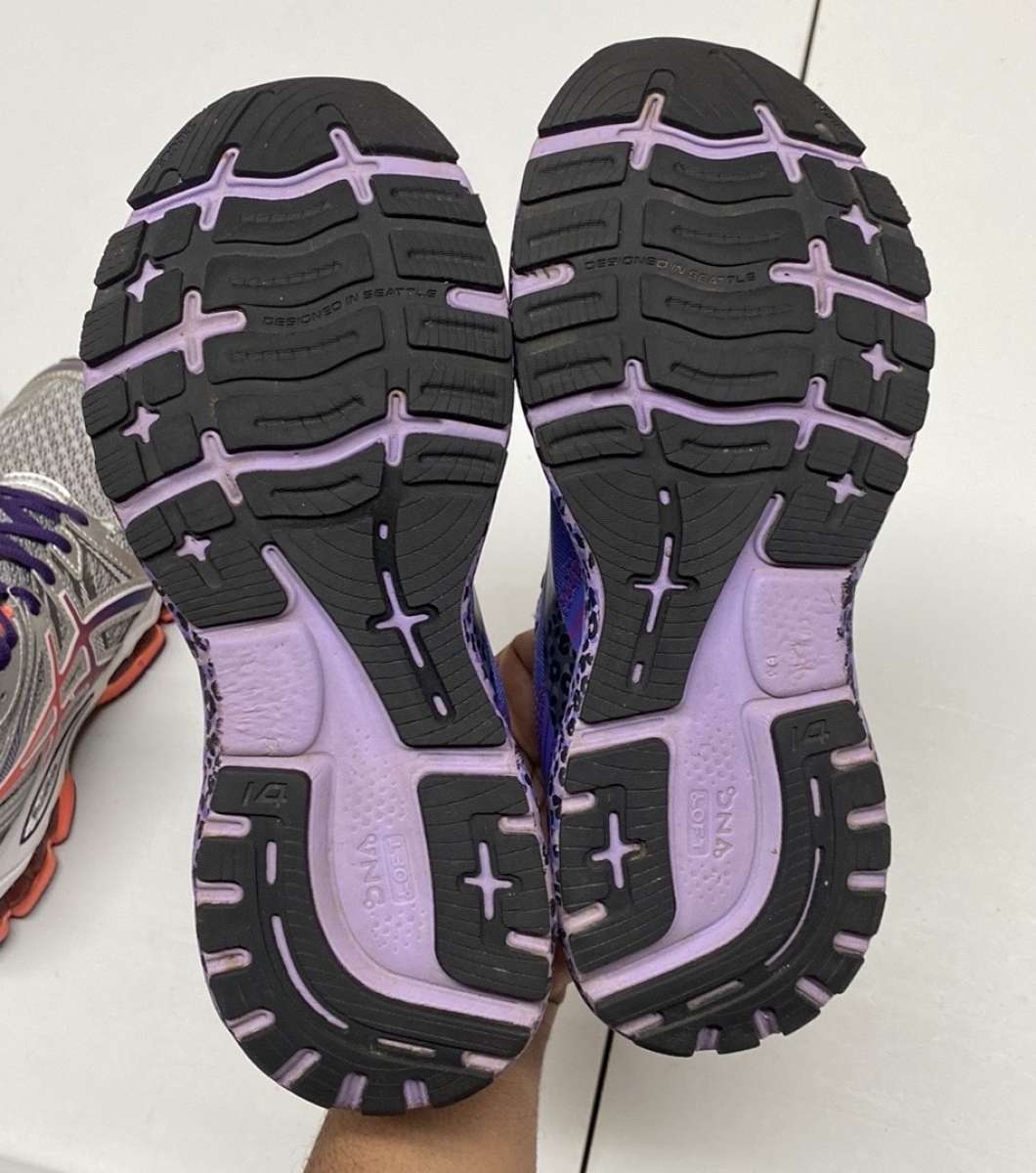 ASICS Gel Evate 2 Brooks Ghost 14 Size 7 half Sneaker Bundle