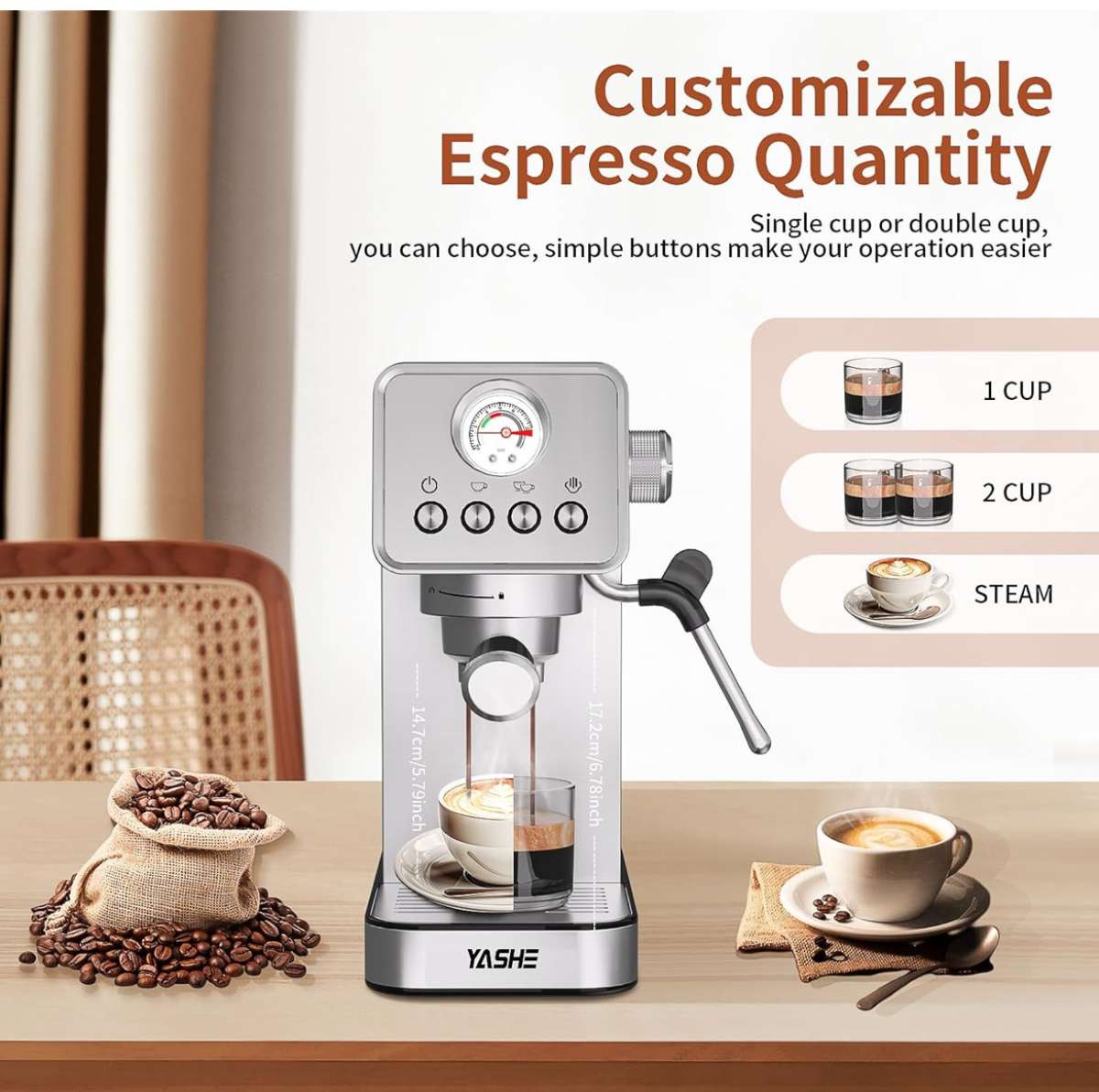 Tasha expresso machine