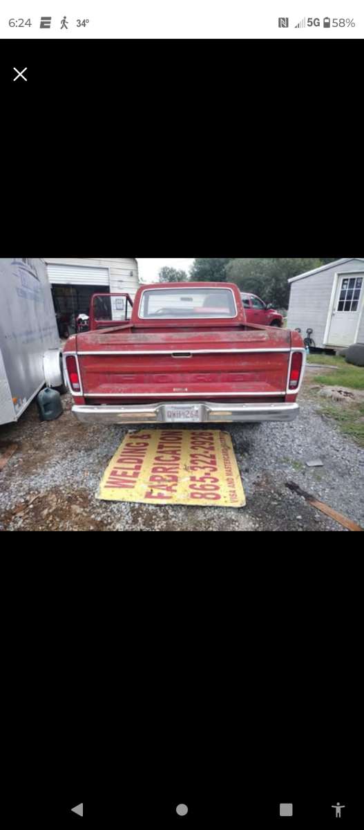 1973 Ford ranger F100 302 3 speed