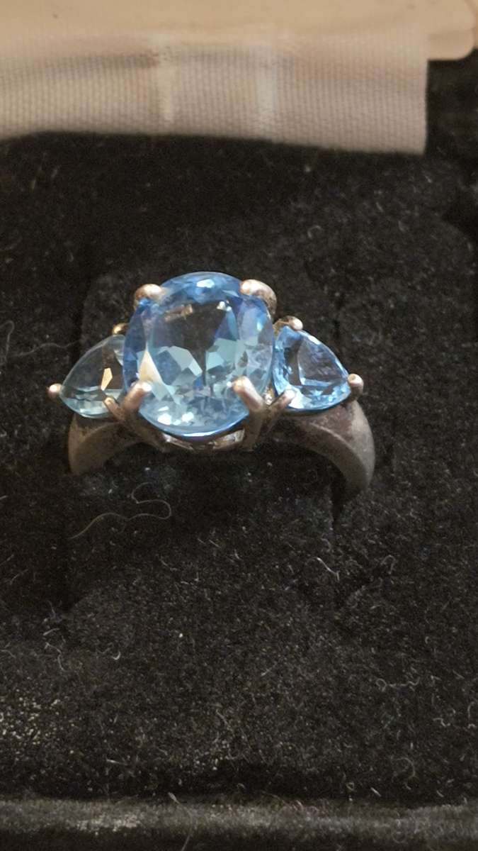 Blue Topaz Ring