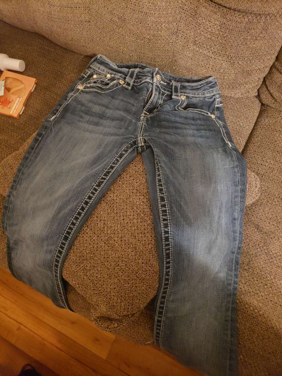 Miss Me Cross bootcut Jeans