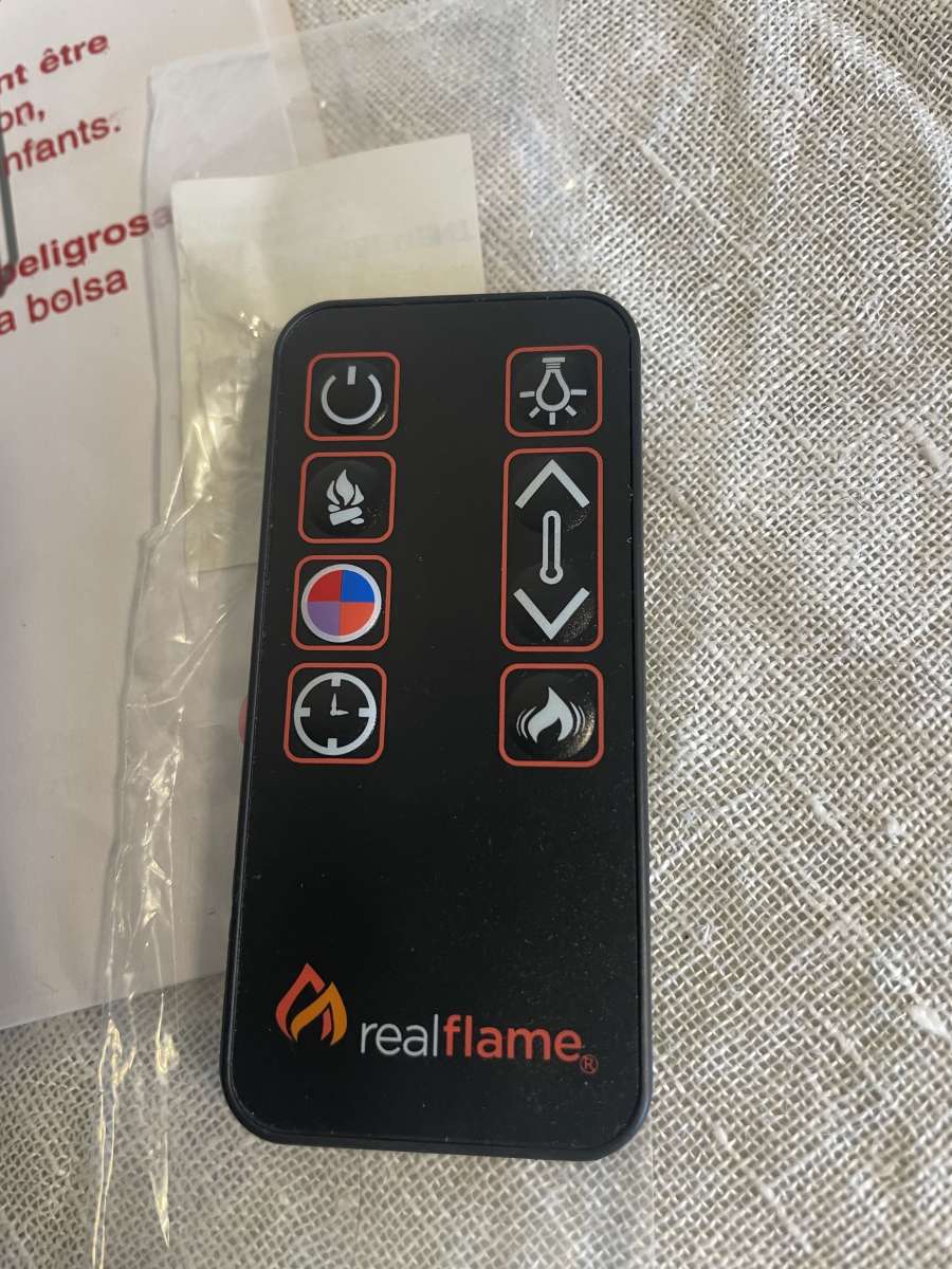 Brand New Real Flame Fire Place With Remote