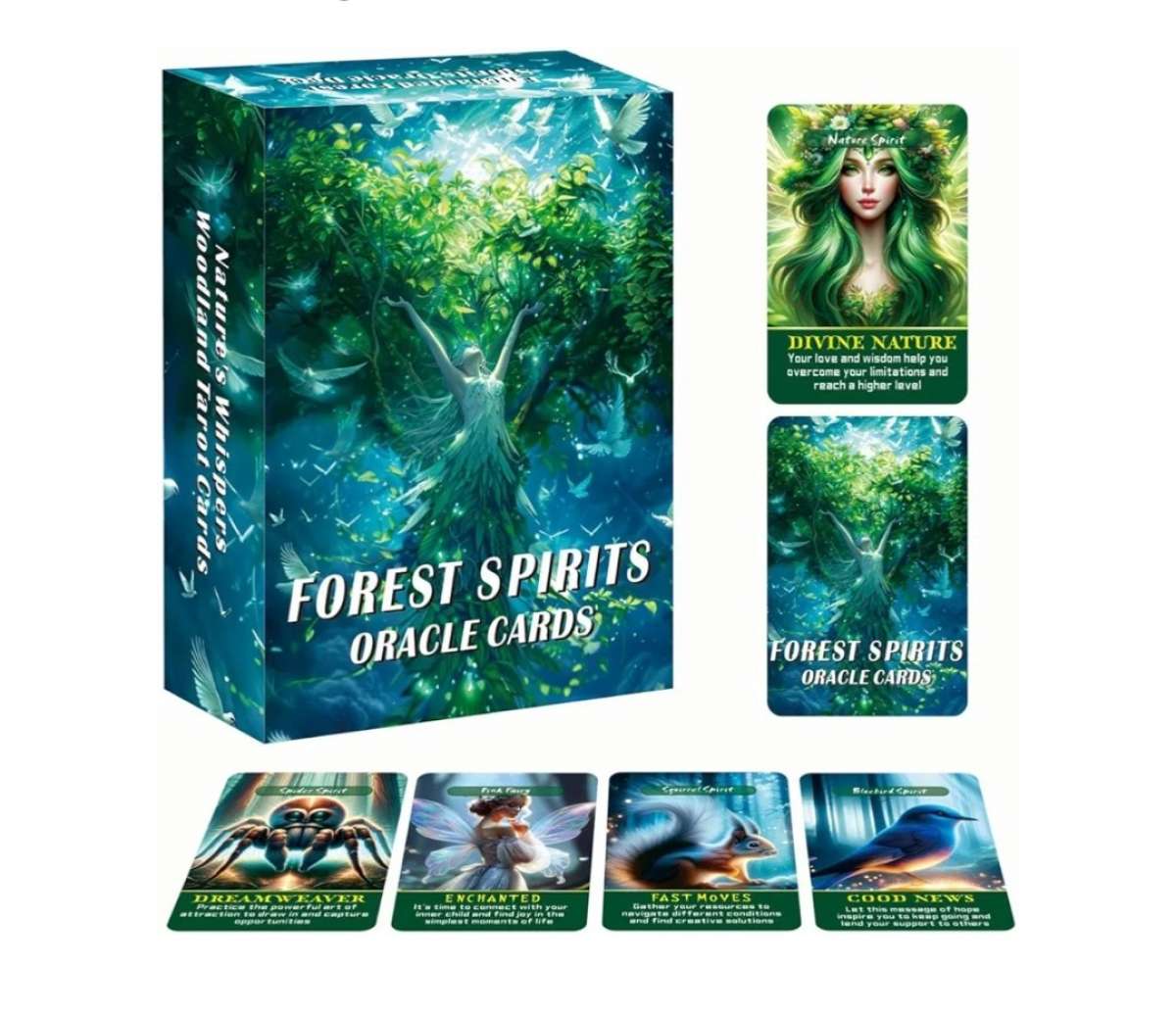 New Forest Spirits Oracle Cards Tarot Cards