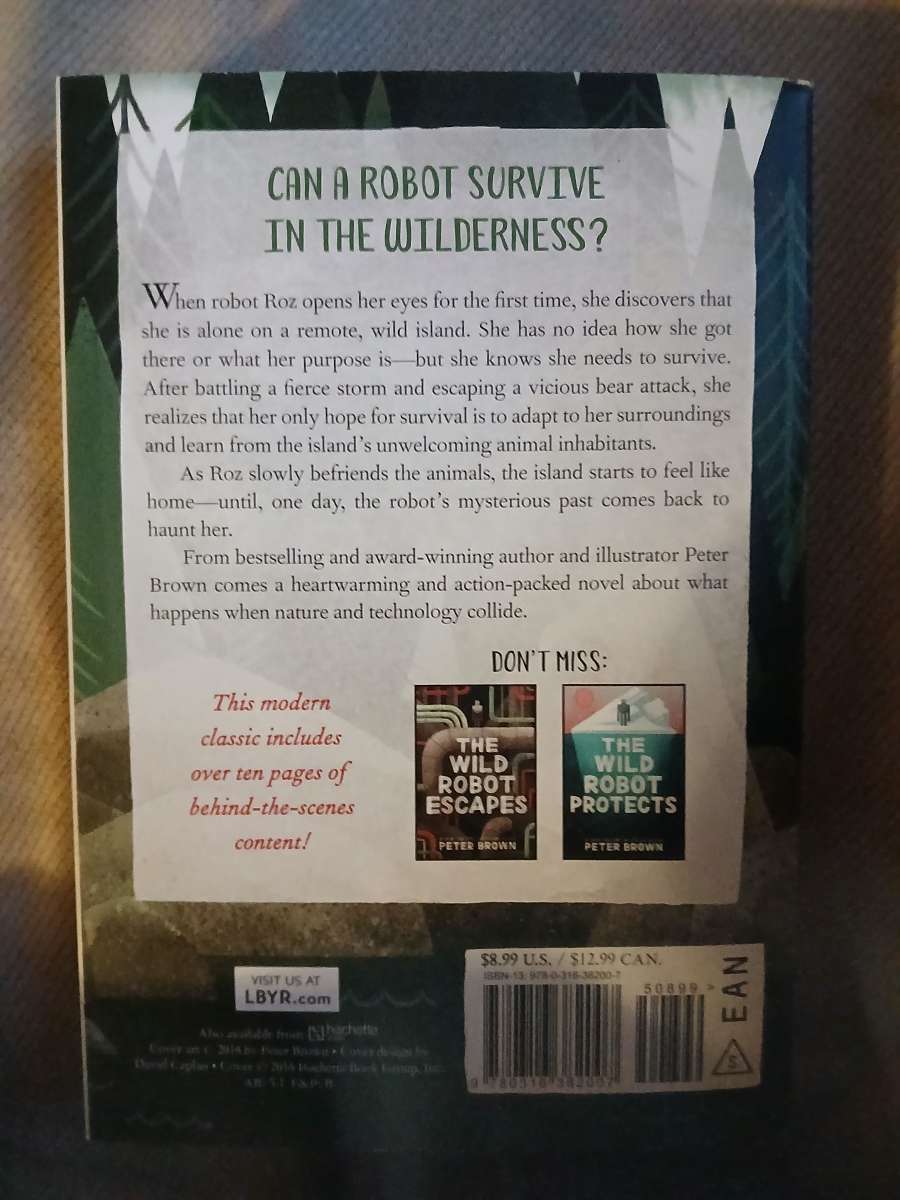 The Wild Robot Book