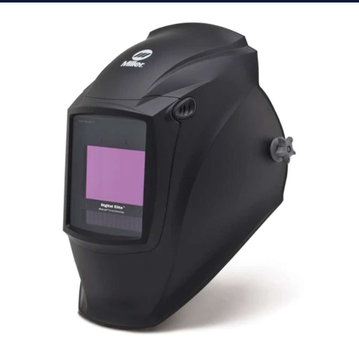 Miller Digital Elite Welding Helmet w Clear Light 4x Black
