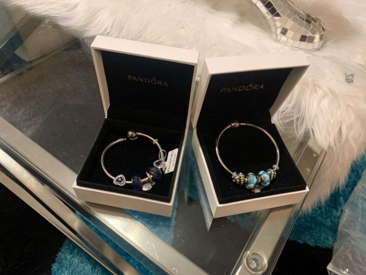 Pandora Charm Bracelets 2 Dark Blue Bracelet