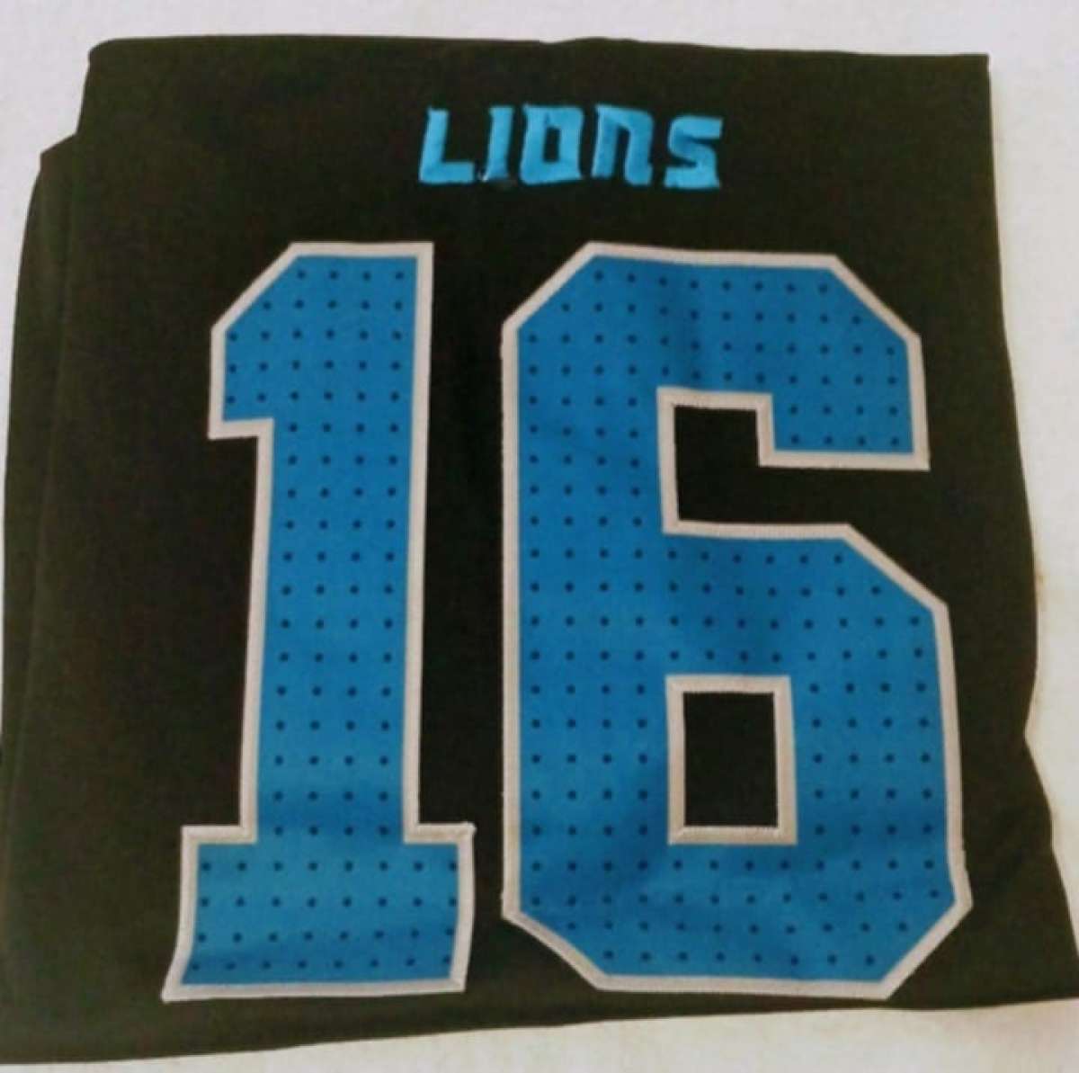 J Goff Detroit Lions jersey Large