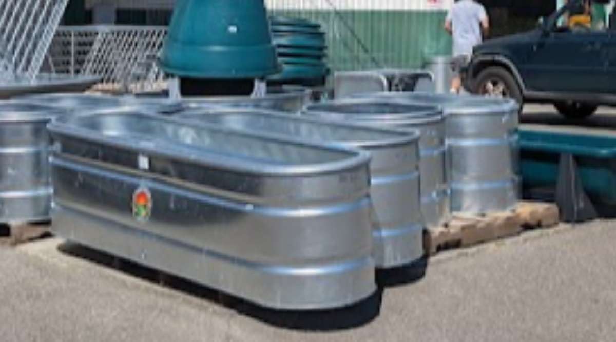 horse trauls or drinking tubs