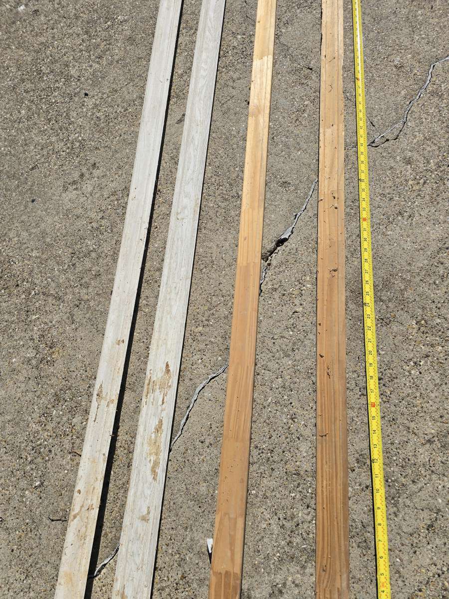 Various Wooden Trim or Baseboards