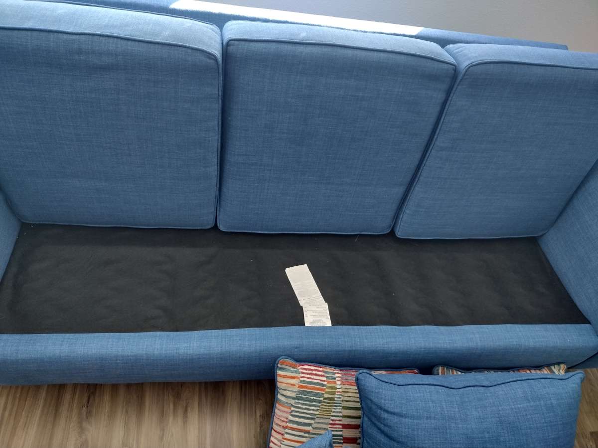 sofa and rug