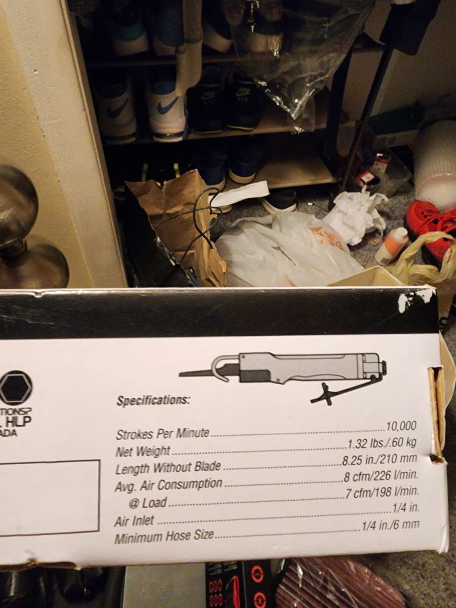 ingersoll rand Ir 429 air reciprocating saw