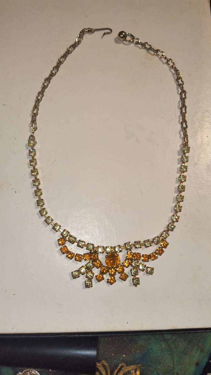 Citrine Gemstone Necklace