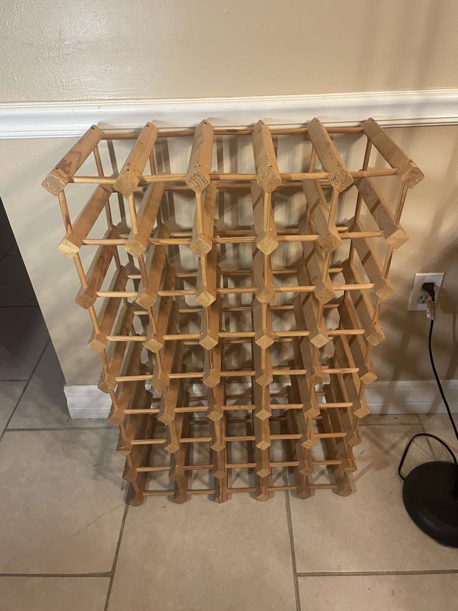 Wooden Wine Rack