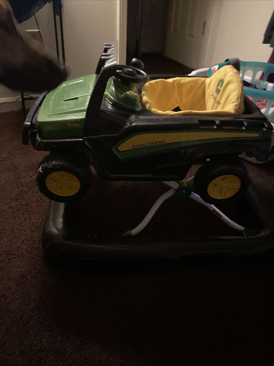 John deer baby walker brand new