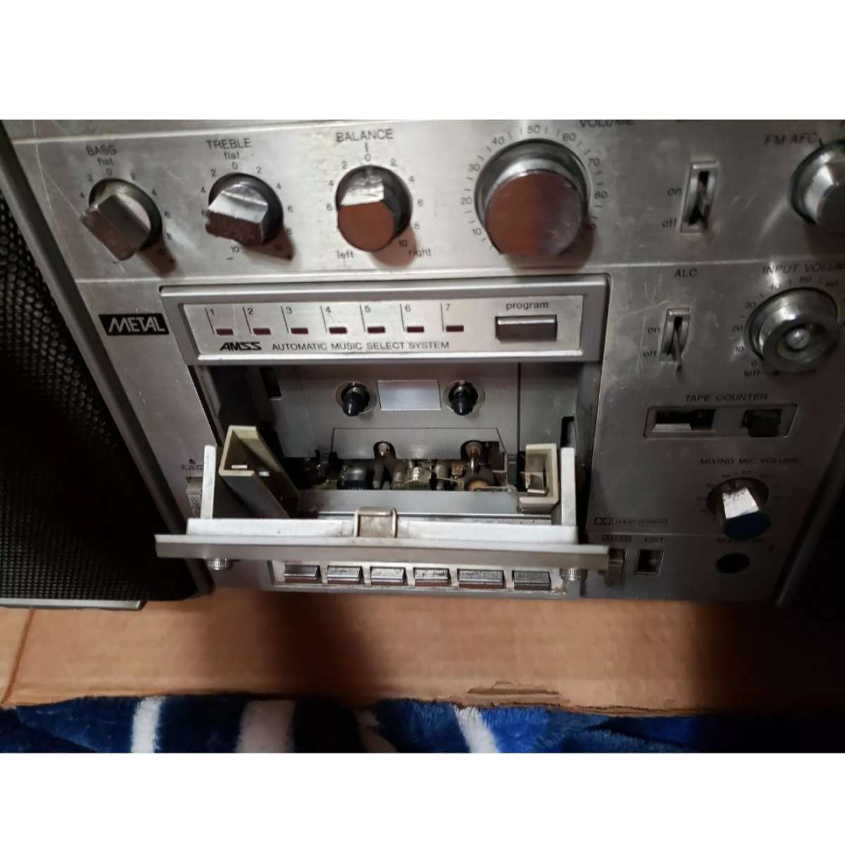 Sanyo MX920 Vintage Boombox Tested Works Made In Japan W Plu