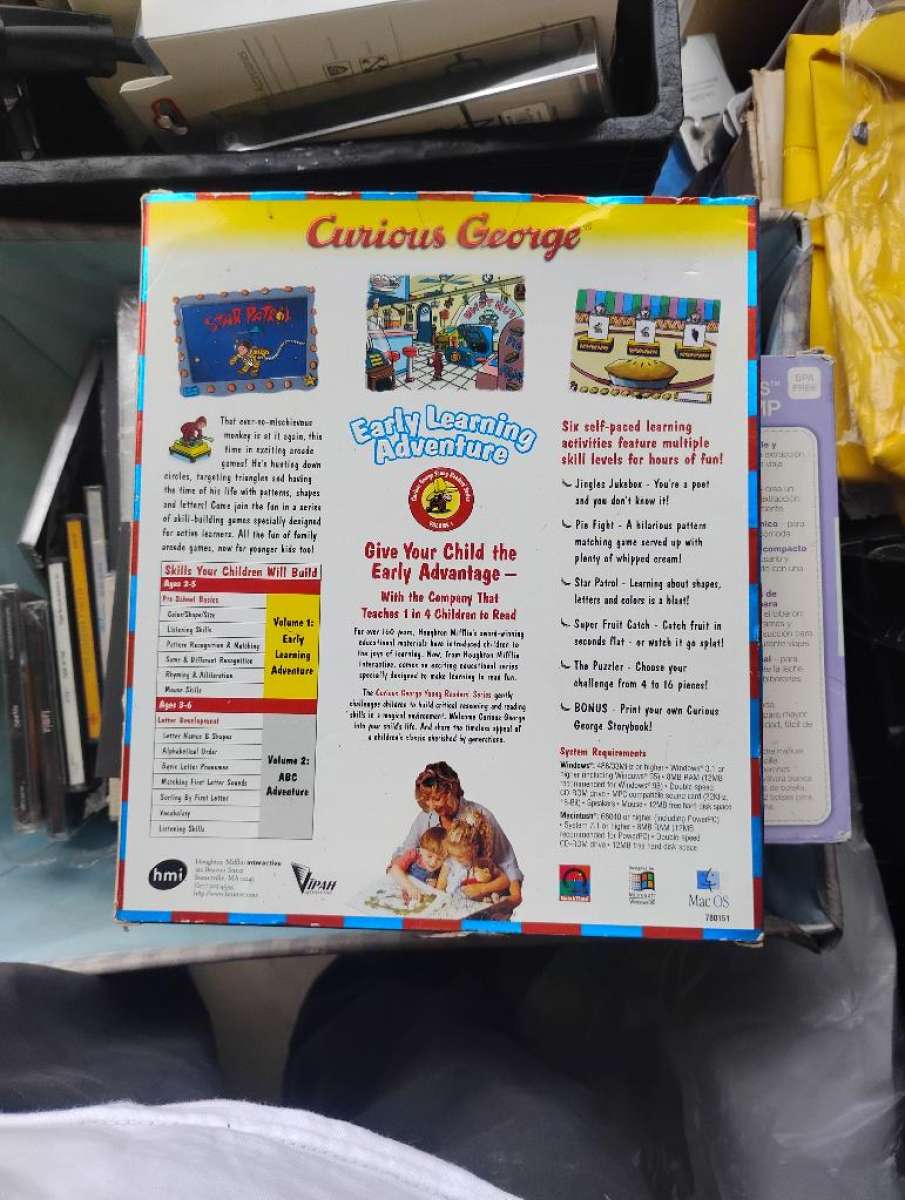 curious George early learning adventure