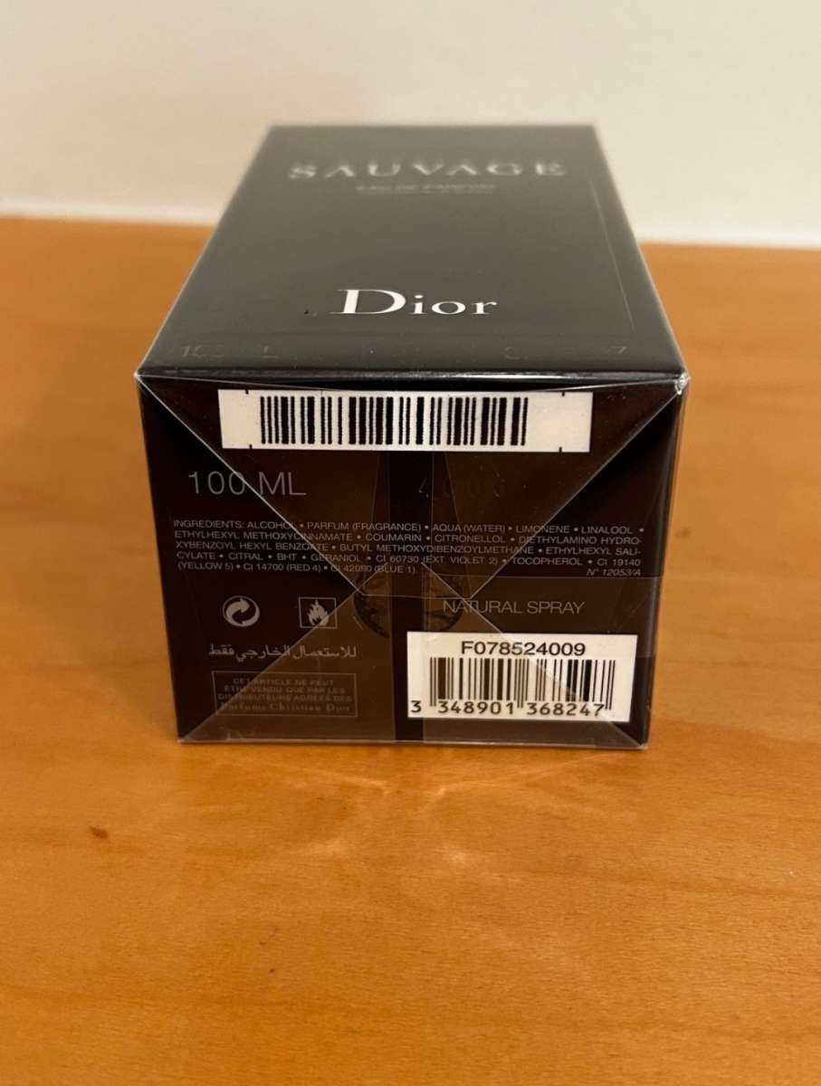 Dior Sauvage Eau de Parfum Spray 100ml 34 fl oz