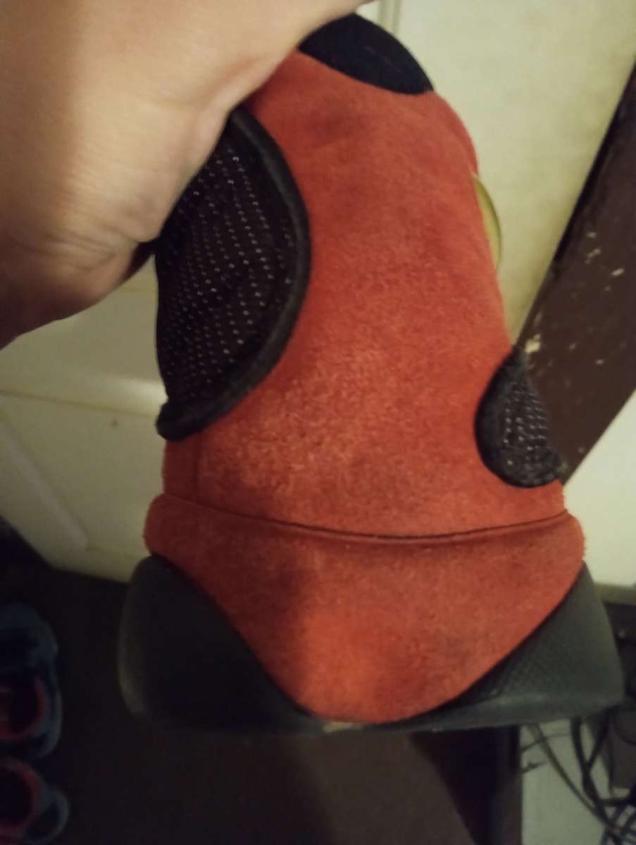 Air Jordan 13s in fair condition size 11 and a half